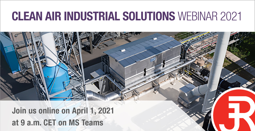 Clean Air Industrial Solutions Webinar 2021 banner