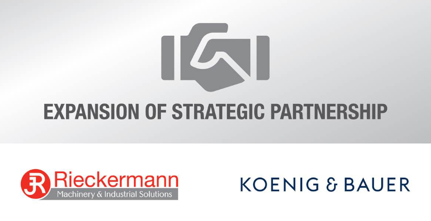 Expansion of strategic partnership Rieckermann and Koenig & Bauer Flexotecnica news banner