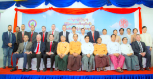 The grand opening of large volume parenteral solution production facility in Myanmar