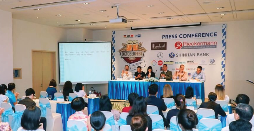 Oktoberfest Press Conference Vietnam 2018