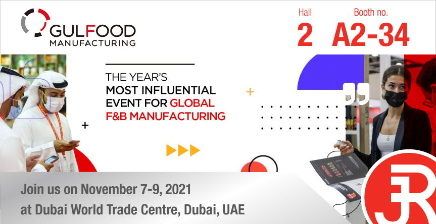 Gulfood Manufacturing 2021 at Dubai event banner