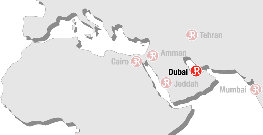 Rieckermann Local Map - Dubai