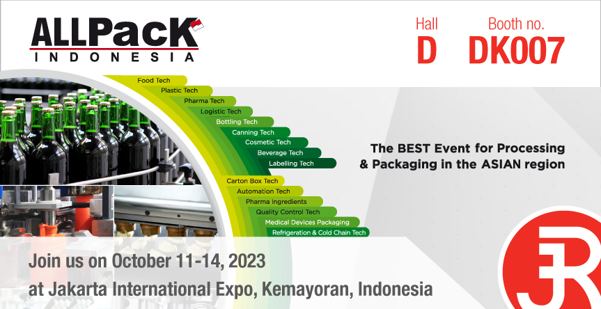 Allpack Indonesia event banner