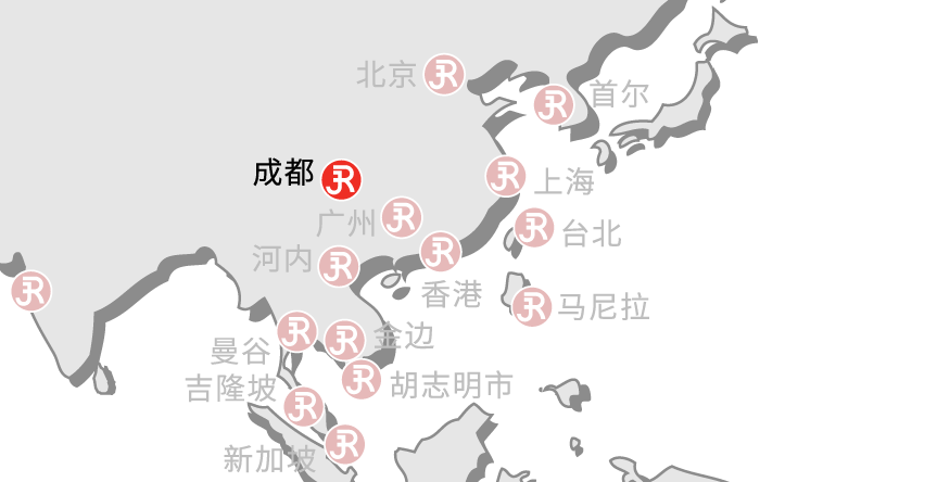 rieckermann world map chengdu chinese