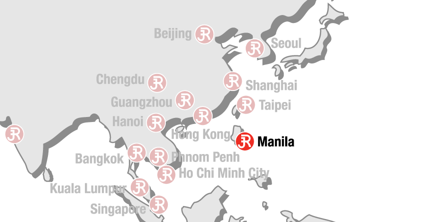 local map manila