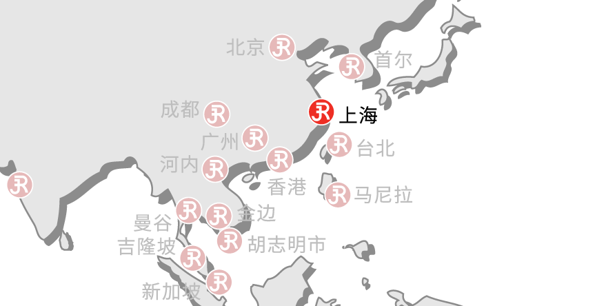 Rieckermann world map Shanghai Chinese