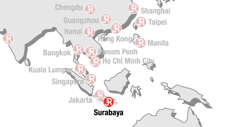 local map surabaya
