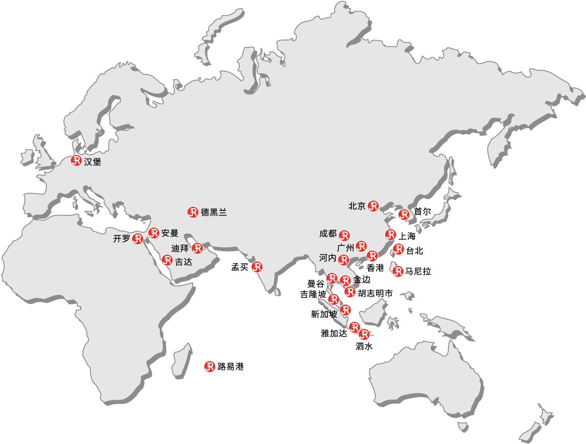 Rieckermann worldmap Chinese