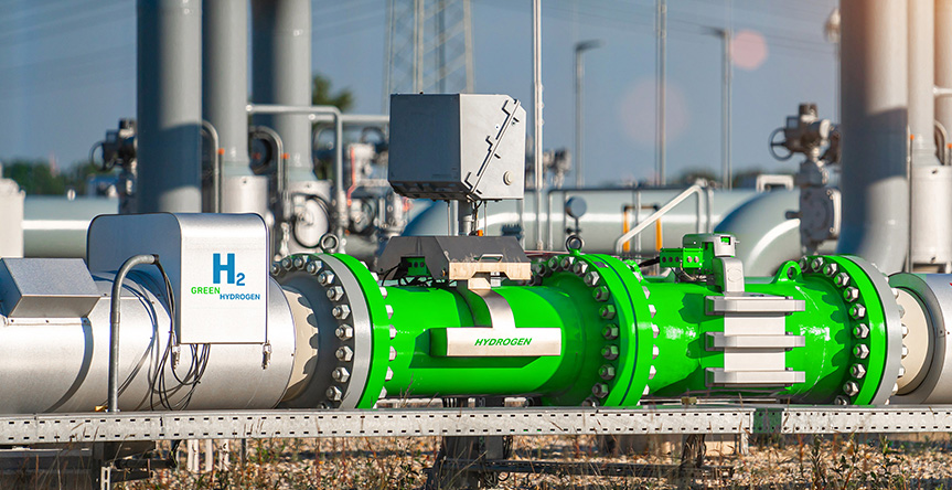 Gas processing banner