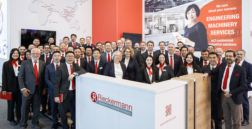 Rieckermann team at Achema 2024