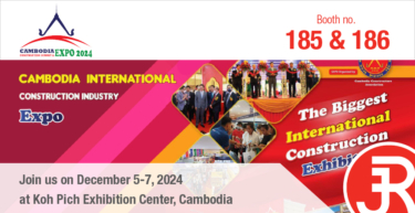 CAMBODIA INTERNATIONAL CONSTRUCTION INDUSTRY EXPO 2024 event banner