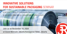 INNOVATIVE SOLUTIONS FOR SUSTAINABLE PACKAGING SEMINAR 2024 event banner