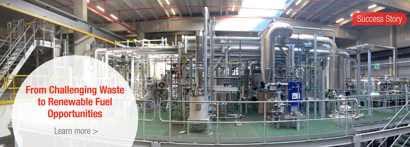 BDI Advanced PreTreatment facility processing waste-based feedstocks for renewable diesel and SAF production in Ghent, Belgium