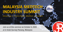 Malaysia Medtech Industry Summit 2026 event banner