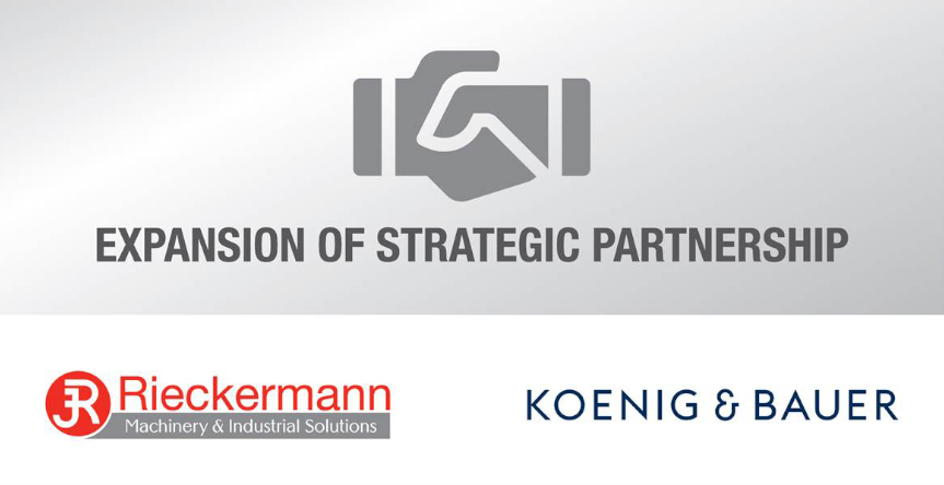 Expansion of strategic partnership Rieckermann and Koenig & Bauer Flexotecnica news banner Expansion of strategic partnership Rieckermann and Koenig & Bauer Flexotecnica news banner